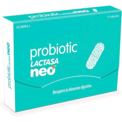 Neo Probiotische Lactase - Laktase-Enzym - 15 Kapseln Neo Probiotische Lactase - Laktase-Enzym - 15 Kapseln