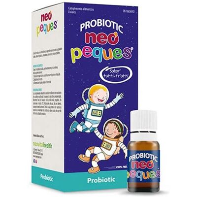 Luda NeoPeques Probiotisch - Unterstützt Darmflora & Immunität - 8 Vials Luda NeoPeques Probiotisch - Unterstützt Darmflora & Immunität - 8 Vials