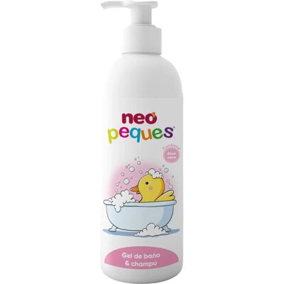 Neo Peques Gel de Baño y Champú Aloe Vera - Cuidado infantil suave Neo Peques Gel de Baño y Champú Aloe Vera - Cuidado infantil suave