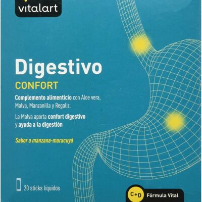 VITALART Digestive Comfort - Aloe Vera Mallow Reflux Support VITALART Digestive Comfort - Aloe Vera Mallow Reflux Support