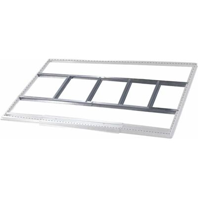 Gardiun - Kit di pre-installazione pavimento - Supporta capannoni, acciaio zincato Gardiun - Kit di pre-installazione pavimento - Supporta capannoni, acciaio zincato