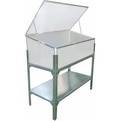 Invernadero Elevado Gardiun Jaca 104x53x108cm - Policarbonato y Aluminio Invernadero Elevado Gardiun Jaca 104x53x108cm - Policarbonato y Aluminio