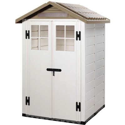 Casetta in Resina Tuscany Evo 120 - 2 Porte - 2 m² Casetta in Resina Tuscany Evo 120 - 2 Porte - 2 m²