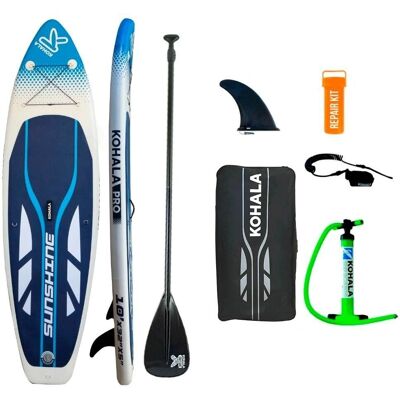 BigBuy Fun Tavola di Paddle Surf Gonfiabile - Bianca - 305 x 81 x 12 cm - Tavola di Paddle Surf Gonfiabile BigBuy Fun Tavola di Paddle Surf Gonfiabile - Bianca - 305 x 81 x 12 cm - Tavola di Paddle Surf Gonfiabile