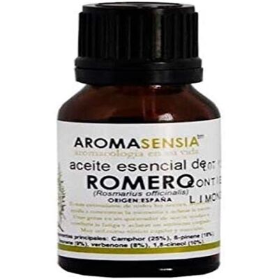 Aceite esencial de romero Aromasensia - 50ml - Estimulante Aceite esencial de romero Aromasensia - 50ml - Estimulante