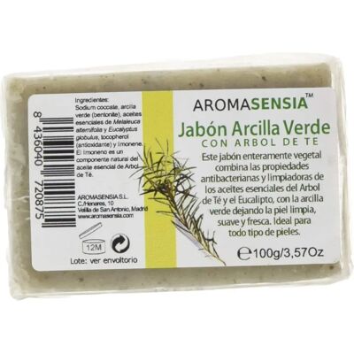 Aromasensia Green Clay Tea Tree Soap - Soap Aromasensia Green Clay Tea Tree Soap - Soap