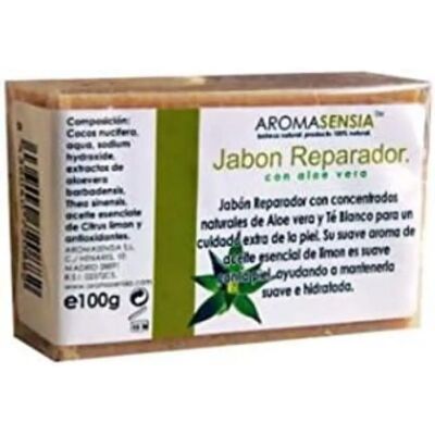 Aromasensia Aloe & White Tea Repairing Soap 100g - Soap Aromasensia Aloe & White Tea Repairing Soap 100g - Soap