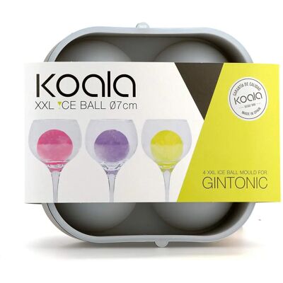 Koala 6620 nn01-hielera - Moule à boules de glace - Noir Koala 6620 nn01-hielera - Moule à boules de glace - Noir