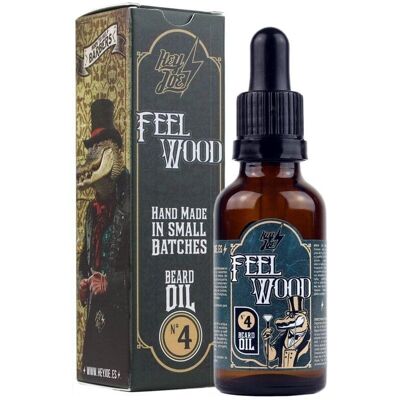 Olejek do brody HEY JOE No 4 Feel Wood - Produkt do pielęgnacji brody Olejek do brody HEY JOE No 4 Feel Wood - Produkt do pielęgnacji brody