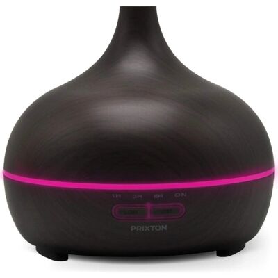 PRIXTON Dunkelholz Humidifier und Aromadiffusor - 300ml, Timer, LED-Lichter PRIXTON Dunkelholz Humidifier und Aromadiffusor - 300ml, Timer, LED-Lichter