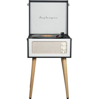 PRIXTON Detroit Platine - Radio FM Bluetooth Vintage - Publicité PRIXTON Detroit Platine - Radio FM Bluetooth Vintage - Publicité