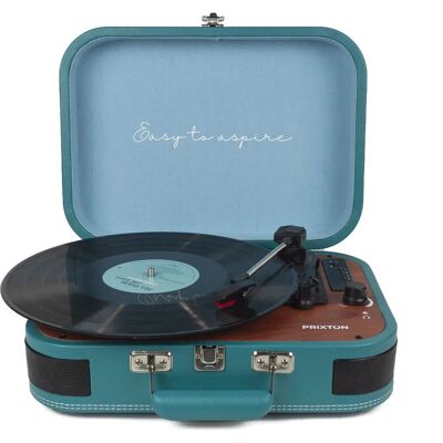 PRIXTON VC600 Tocadiscos Bluetooth - Reproductor Vintage Portátil PRIXTON VC600 Tocadiscos Bluetooth - Reproductor Vintage Portátil