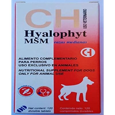 Chemical Ibérica Chemical Iberica hyalophyt msm Razas Medianas - Nahrungsergänzung Chemical Ibérica Chemical Iberica hyalophyt msm Razas Medianas - Nahrungsergänzung