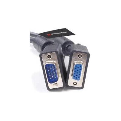 Phoenix Technologies 1,8m VGA Kabel mit Dual-Connectors - VGA 1,8m Phoenix Technologies 1,8m VGA Kabel mit Dual-Connectors - VGA 1,8m