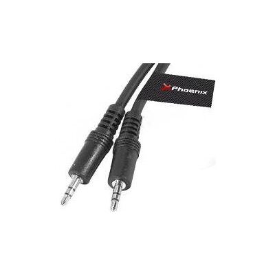 Phoenix Technologies 3,5 mm Audiokabel - 5m - Schwarz Phoenix Technologies 3,5 mm Audiokabel - 5m - Schwarz