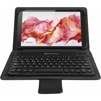 SmartGroup Phoenix Tech - Funda Universal para Tabletas y Teclado Bluetooth - 10 Pulgadas SmartGroup Phoenix Tech - Funda Universal para Tabletas y Teclado Bluetooth - 10 Pulgadas