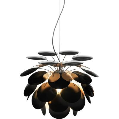 Marset Ø35cm Schwarz/Gold Pendelleuchte - Elegantes Design Marset Ø35cm Schwarz/Gold Pendelleuchte - Elegantes Design