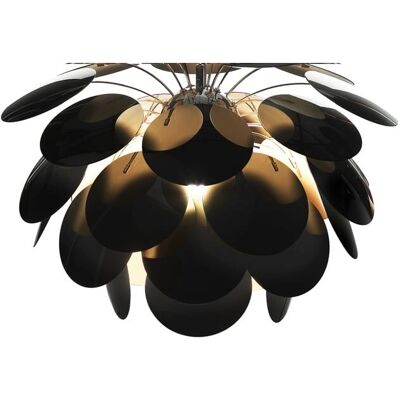 Plafonnier Marset Discoco C53 - Noir et Or - Ø53 cm Plafonnier Marset Discoco C53 - Noir et Or - Ø53 cm