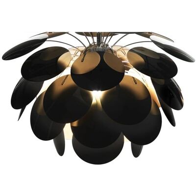 Plafonnier Marset C68 noir/or - Luminaire design - Publicité Plafonnier Marset C68 noir/or - Luminaire design - Publicité