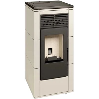 Ferlux - Nerea 10 - Blanco perla - 9,5 kW - pellet stove Ferlux - Nerea 10 - Blanco perla - 9,5 kW - pellet stove