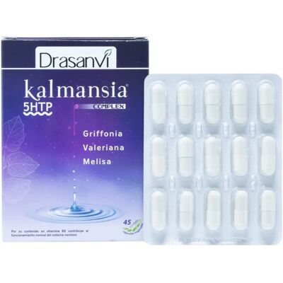Drasanvi Kalmansia - Valeriana, Melissa, Griffonia - 45 Cápsulas - Apoio ao Sistema Nervoso Drasanvi Kalmansia - Valeriana, Melissa, Griffonia - 45 Cápsulas - Apoio ao Sistema Nervoso