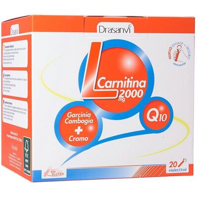 Drasanvi L-Carnitine 2000mg - Vials of 15ml Drasanvi L-Carnitine 2000mg - Vials of 15ml