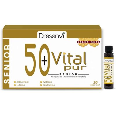 Drasanvi VitalPur Senior - Royal Jelly 20 Vials - Dietary Supplement Drasanvi VitalPur Senior - Royal Jelly 20 Vials - Dietary Supplement