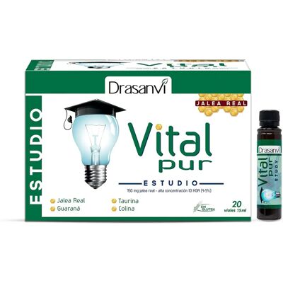 Drasanvi Vitalpur Jalea Real 20 Unidades - Suplemento cerebral Drasanvi Vitalpur Jalea Real 20 Unidades - Suplemento cerebral