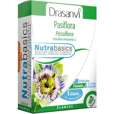 Drasanvi Nutrabasics Pasiflora - Complemento alimenticio Drasanvi Nutrabasics Pasiflora - Complemento alimenticio