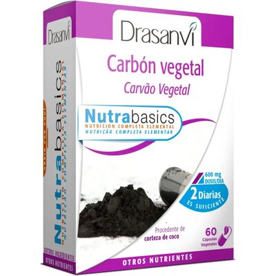 Drasanvi Carbón Vegetal 60 Cápsulas - Suplemento Alimenticio Drasanvi Carbón Vegetal 60 Cápsulas - Suplemento Alimenticio