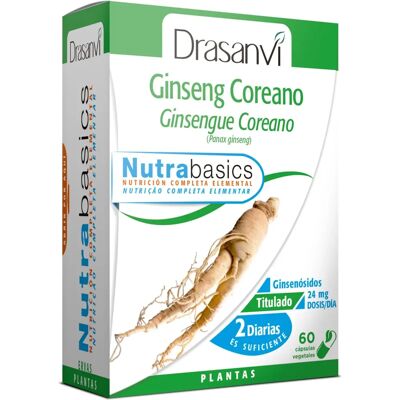 Drasanvi Korean Ginseng - 60 Capsules Drasanvi Korean Ginseng - 60 Capsules