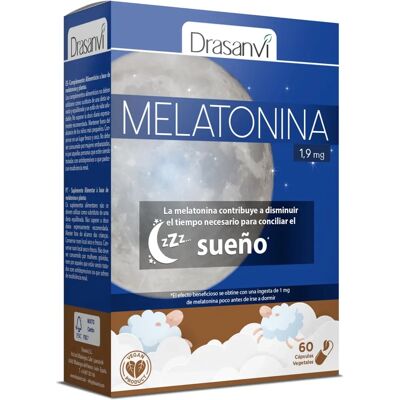 Drasanvi Melatonina 1,9 mg - Apoyo para dormir Drasanvi Melatonina 1,9 mg - Apoyo para dormir