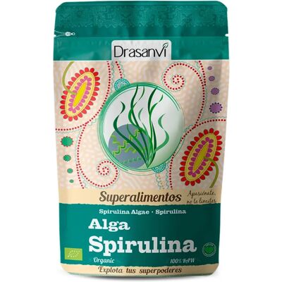 Drasanvi Bio-Spirulina-Alge - Superfood Pulver Drasanvi Bio-Spirulina-Alge - Superfood Pulver
