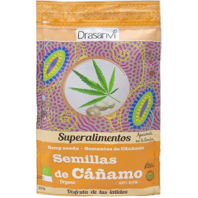 Sementes de cânhamo orgânicas - Drasanvi - Superfoods Sementes de cânhamo orgânicas - Drasanvi - Superfoods
