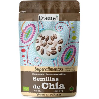 Drasanvi Chia Seeds Organic 250g - Superfoods Seeds Drasanvi Chia Seeds Organic 250g - Superfoods Seeds