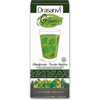 Drasanvi Green Life Detox - Apoyo hepático y desintoxicación - 500ml Drasanvi Green Life Detox - Apoyo hepático y desintoxicación - 500ml