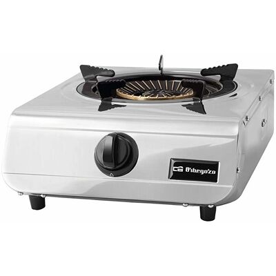 Fogão de camping Orbegozo FO 1710 - Ignição piezoelétrica - Queimador de tripla coroa Fogão de camping Orbegozo FO 1710 - Ignição piezoelétrica - Queimador de tripla coroa
