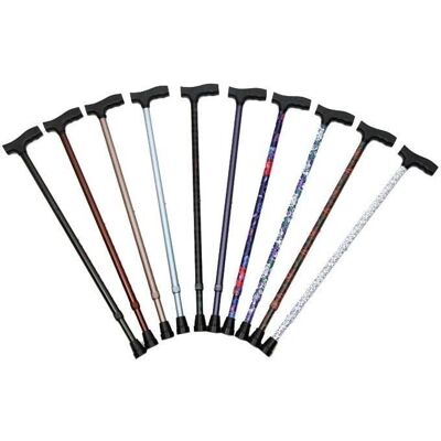 Ayudas Dinámicas - Bastón Plegable Fashion - Negro - Walking Cane Ayudas Dinámicas - Bastón Plegable Fashion - Negro - Walking Cane