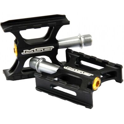 Pedali MTB MSC Microflat - Crmo Nero Pedali MTB MSC Microflat - Crmo Nero