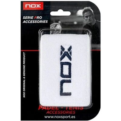 NOX Wristbands Wit - Unisex Sportband NOX Wristbands Wit - Unisex Sportband