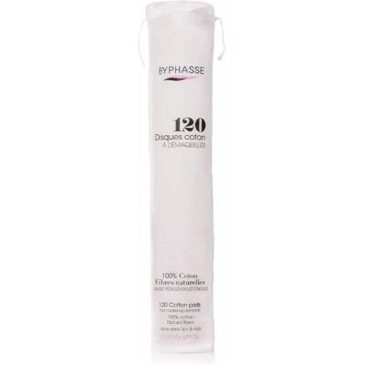 Byphasse Cotton Pads Makeup Remover - 120 Units Byphasse Cotton Pads Makeup Remover - 120 Units