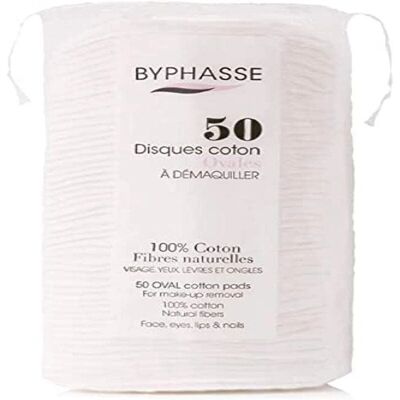 Byphasse Wattepads - Make-up Entferner - 50 Stück Byphasse Wattepads - Make-up Entferner - 50 Stück