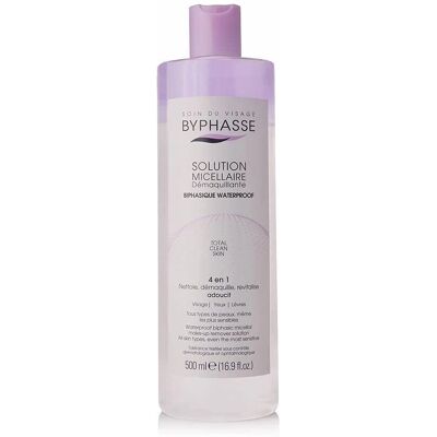 Byphasse Mizellen-Wasser - Wasserfester Make-up-Entferner 500 ml Byphasse Mizellen-Wasser - Wasserfester Make-up-Entferner 500 ml