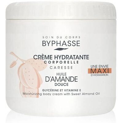Byphasse Feuchtigkeitscreme - Süßmandel - 500ml - Körpercreme Byphasse Feuchtigkeitscreme - Süßmandel - 500ml - Körpercreme