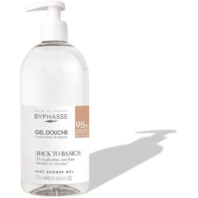 Byphasse Back To Basics Duschgel 750 ml - Duschgel Byphasse Back To Basics Duschgel 750 ml - Duschgel