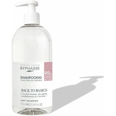 Byphasse Back To Basics Shampoo - Alle Haartypen - 750ml Byphasse Back To Basics Shampoo - Alle Haartypen - 750ml