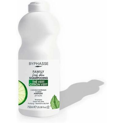 Byphasse Family Fresh Delice Lime Grüntee Reinigendes Shampoo - Haar Ausgleich 750ml Byphasse Family Fresh Delice Lime Grüntee Reinigendes Shampoo - Haar Ausgleich 750ml