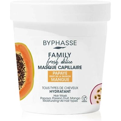 Byphasse Family Fresh Delice Mango Passion Fruit Papaya Feuchtigkeitsmaske 250ml Byphasse Family Fresh Delice Mango Passion Fruit Papaya Feuchtigkeitsmaske 250ml