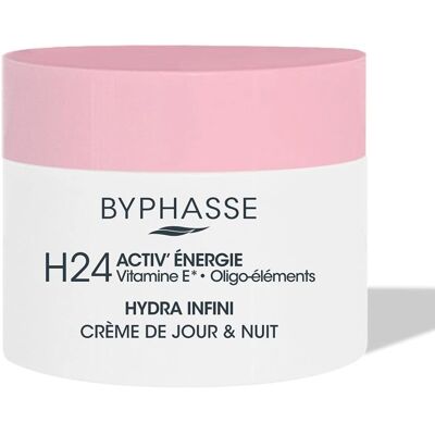 Byphasse Hydra Infini Tages- und Nachtcreme - Feuchtigkeitscreme Byphasse Hydra Infini Tages- und Nachtcreme - Feuchtigkeitscreme