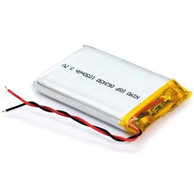 NIMO SPG 063450 Bateria de Polímero de Lítio - 1100mAh - 3,7V NIMO SPG 063450 Bateria de Polímero de Lítio - 1100mAh - 3,7V